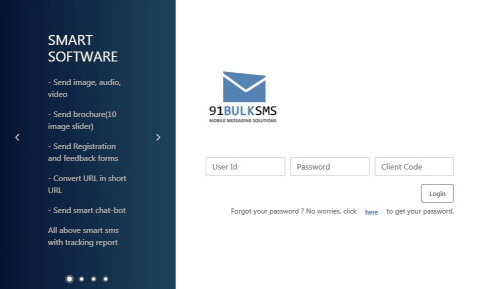 Bulk SMS Setup Guide 1 Bulk-SMS-Login